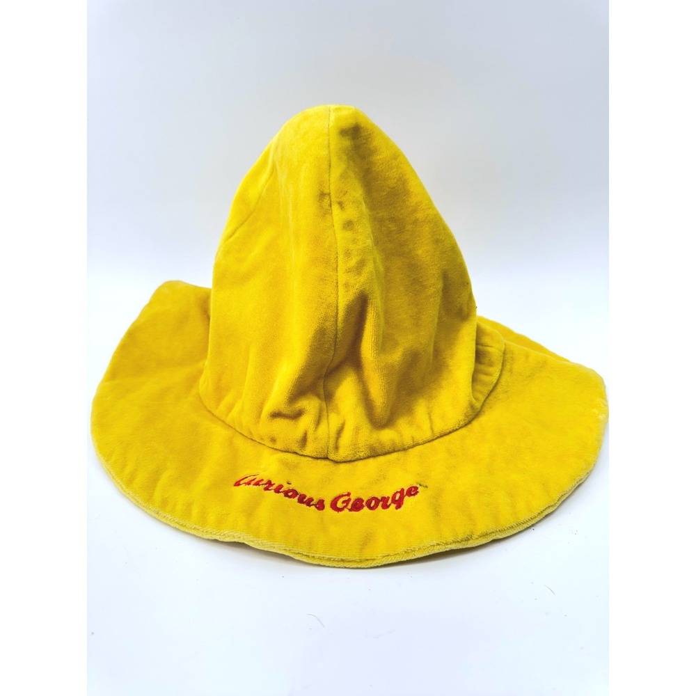 Curious George Costume Hat Kids OS Yellow RARE